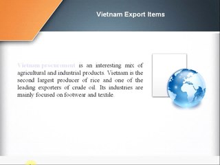 Vietnam Export Items