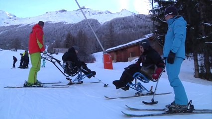 Stage de ski pour les blessés