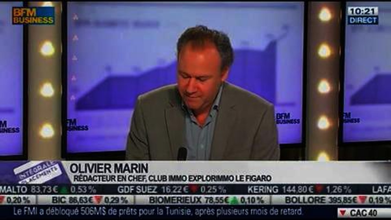 Immobilier: les ventes remontent mais pas les prix: Olivier Marin, dans Intégrale Placements – 30/01