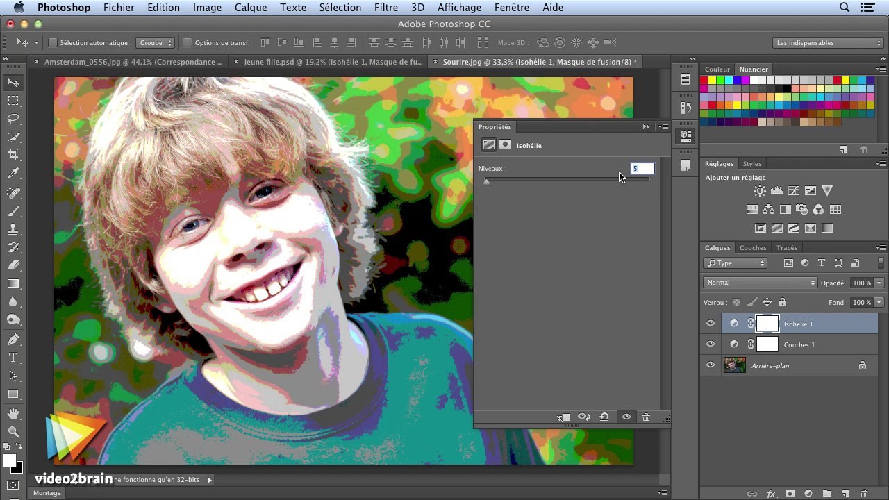 Tutoriel Photoshop : Utiliser Isohélie de Photoshop CC | video2brain.com