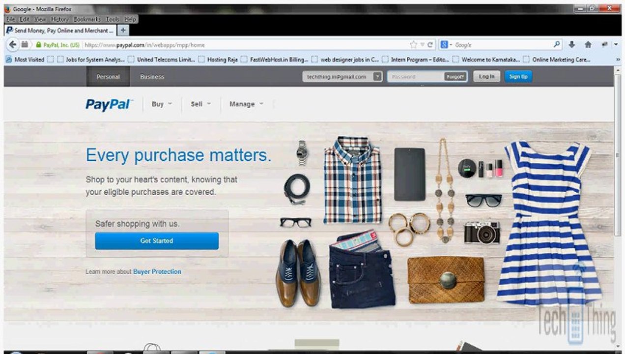 how to create an paypal account ,virtual credit card ,bank account-kannada