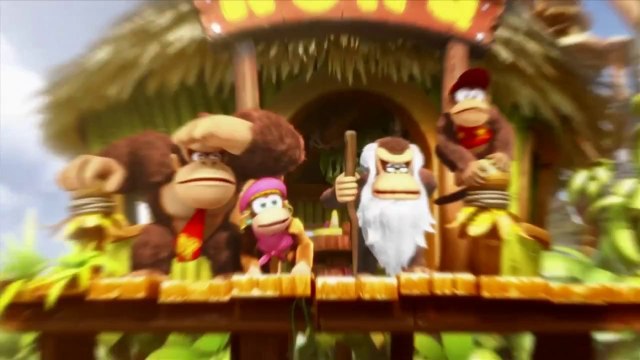 donkey kong tropical freeze - trailer gameplay