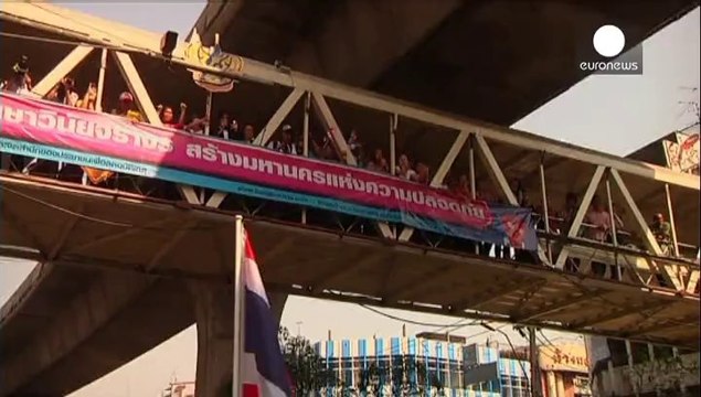 Thai protest leader says he won't obstruct general election on Sunday