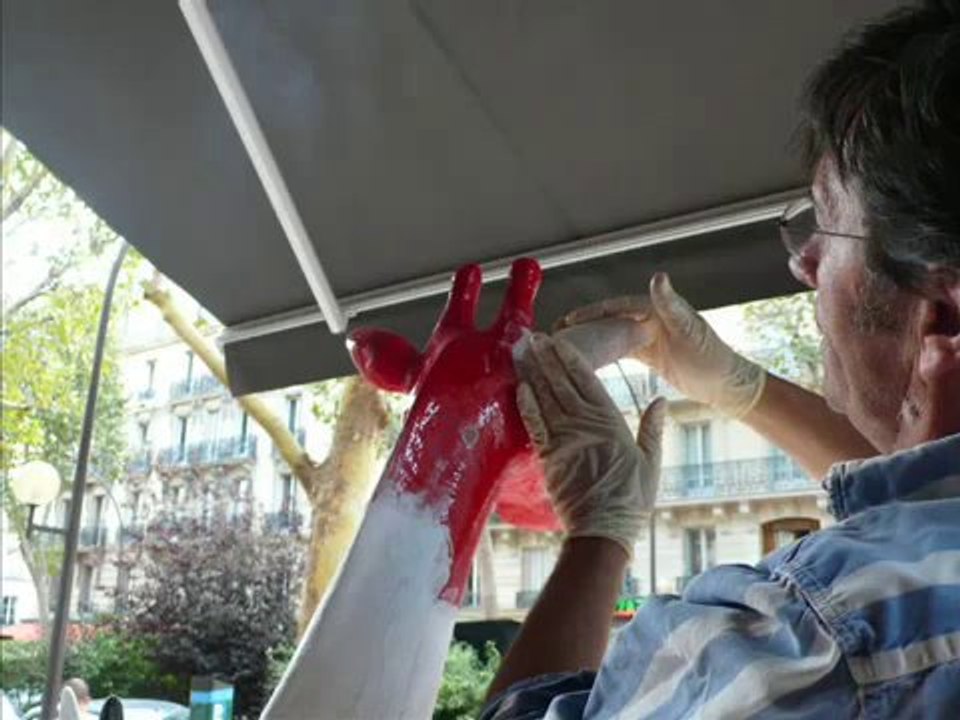 La girafe XXL de Yves Henry