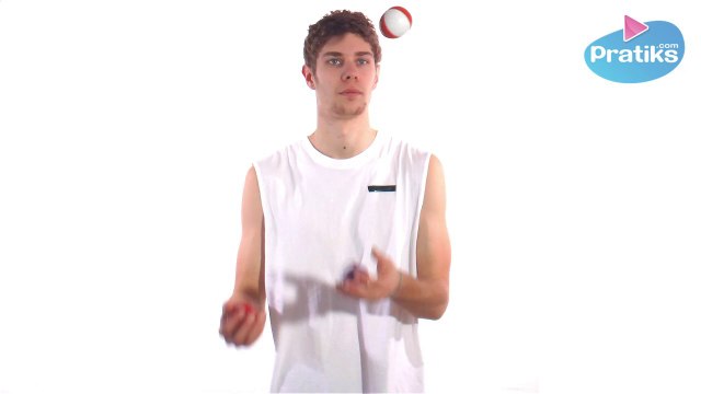 Jonglerie - Comment faire la cascade à 3 balles