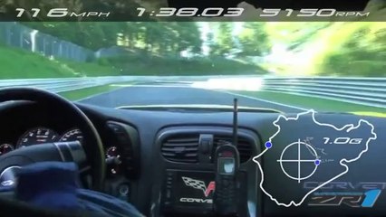 La Chevrolet Corvette ZR1 2012 s'attaque au Nordschleife