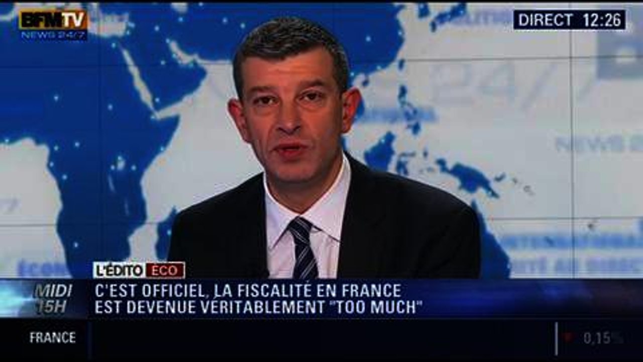 L'Édito éco de Nicolas Doze: La fiscalité en France est devenue "Too Much" - 30/01