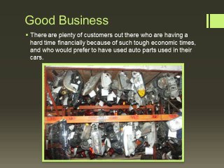 The Benefits Of Purchasing Used Auto Parts