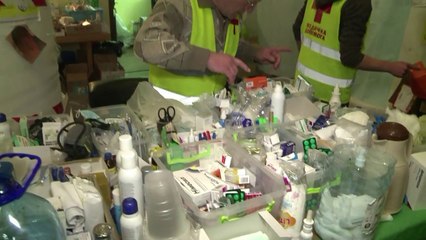 Dans la mairie de Kiev devenue refuge des manifestants