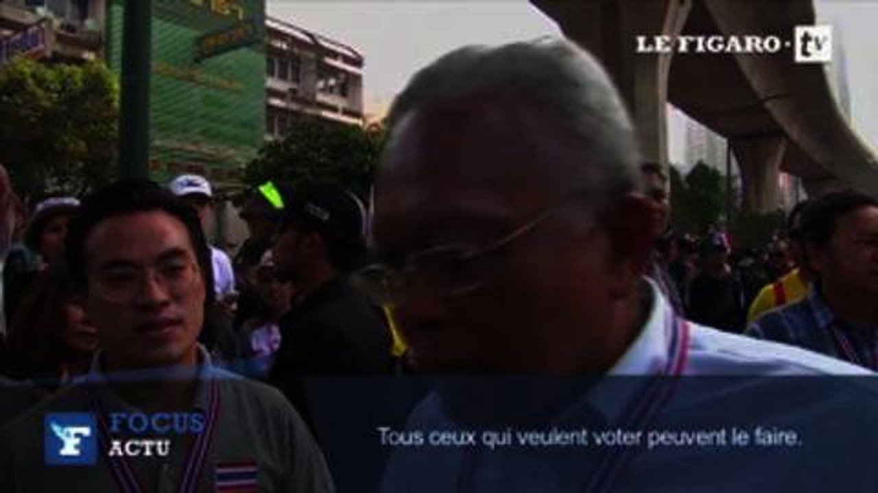 Thaïlande : l'opposition manifeste contre les élections