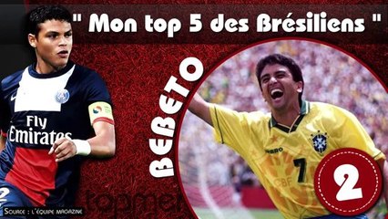 Thiago Silva donne ses 5 joueurs brésiliens préférés !