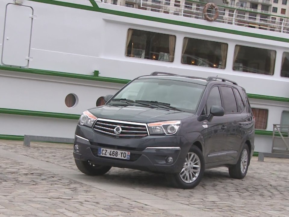 Essai SsangYong Rodius 200 e-XDi 4WD BVA 2014