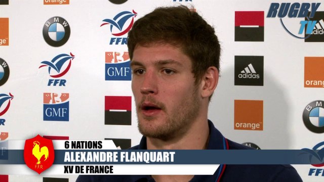 6 Nations Alexandre Flanquart-Wesley Fofana 30 01 2014