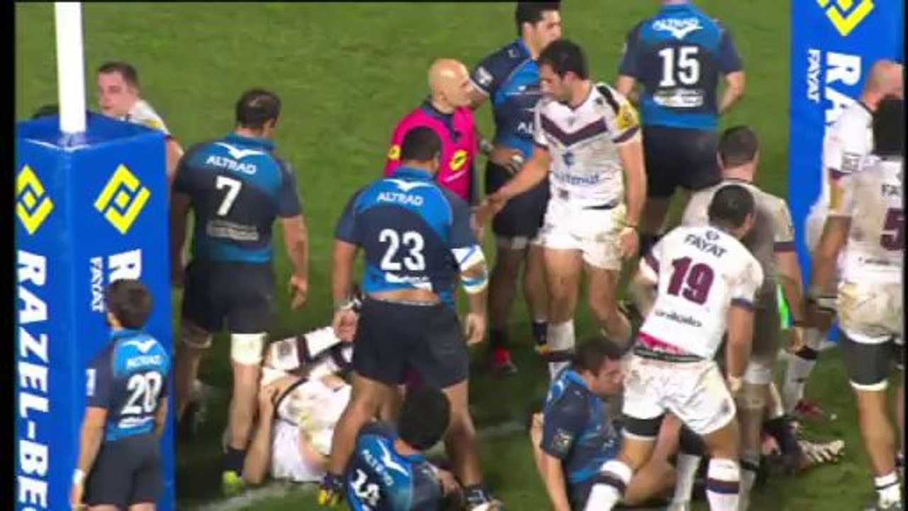 Résumé J17 TOP14 : Montpellier-Bordeaux