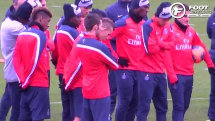Les premiers pas de Cabaye à l'entraînement