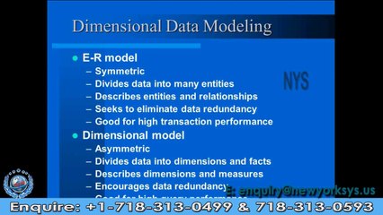 OBIEE 11g Online Training Session | Introduction of Data Warehouse Concepts