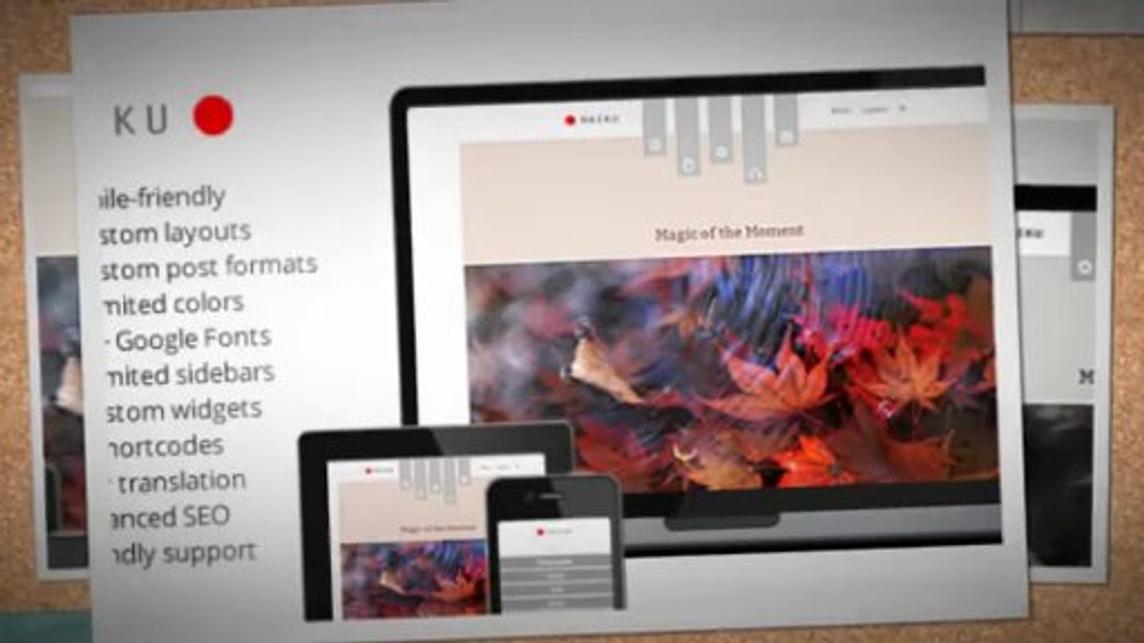 Haiku Portfolio and Blogging WordPress Theme Download