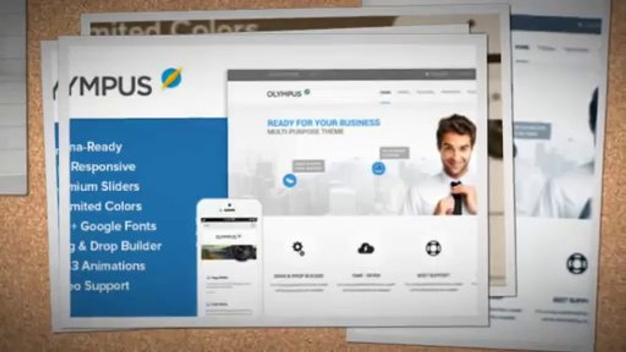 Olympus Responsive MultiPurpose Wordpress Theme Download