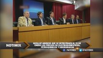 EL GOBIERNO ACORDO UN TOPE DE AUMENTOS DE PRECIOS DE HASTA EL 7,5%