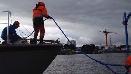 STX : un patrouilleur pour le Togo mis à l'eau
