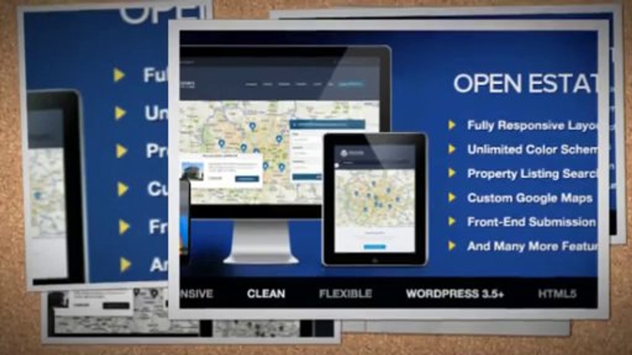 OpenEstate Responsive Real Estate Wordpress Theme Download