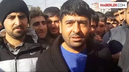 Batman'da Minibüs Şoförlerinin Eylemi