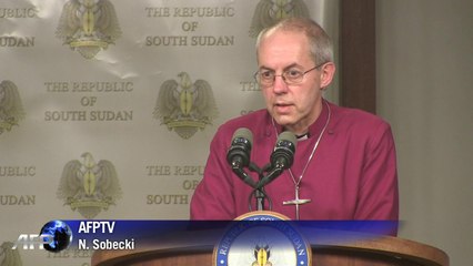 Soudan du Sud: le chef de l'Eglise anglicane appelle à la paix