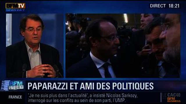 BFM Story: Pascal Rostain: paparazzi et ami des hommes politiques - 30/01