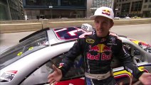 Scott Speed en taxi NASCAR