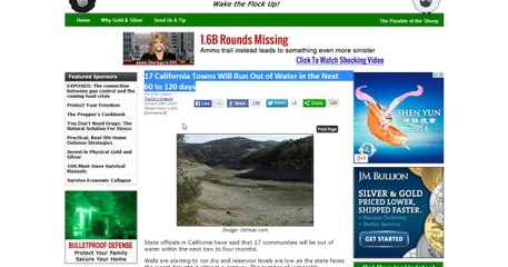 WATER CRISIS MARKETS SLIPPING IRAN HAS NUKES