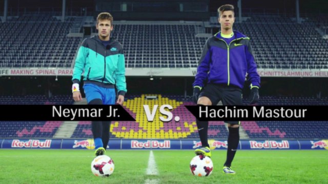 Un duel de skills monstrueux entre Neymar et Hachim Mastour