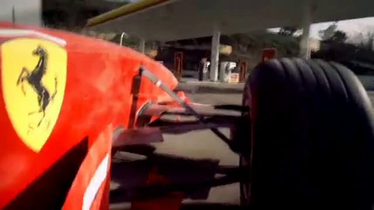 Shell rend hommage à Ferrari