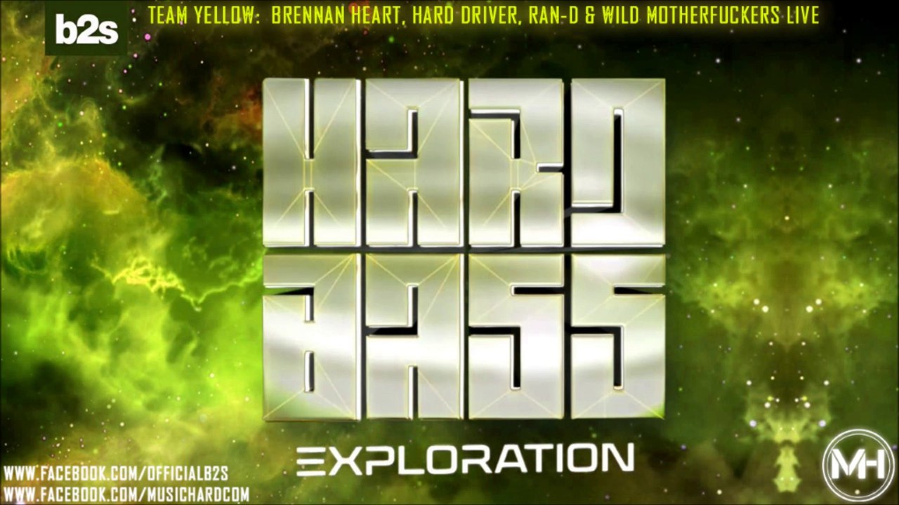 Team Yellow: Brennan Heart, Hard Driver, Ran-D & Wild Motherfuckers live @ Hard Bass 2014 Promo Mix