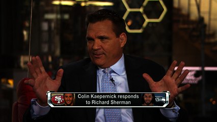 Kaepernick: Sherman is 'afraid of our receivers'