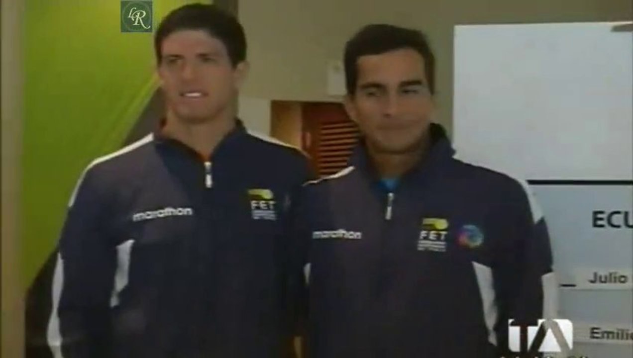 Campozano y Souto abrirán serie de Copa Davis entre Ecuador y Venezuela