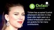 Johansson Oxfam'daki görevinden ayrıldı