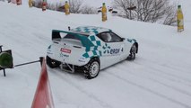 Premiers tours de piste d'Aurélien Rougerie au trophée Andros