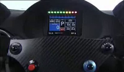 Mercedes SLS AMG GT3, l'intérieur