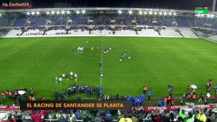 Fuerza! Racing Santander refuse to play v Real Sociedad in act of defiance at unpaid salaries