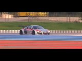 Au volant de l'AUDI R8 LMS