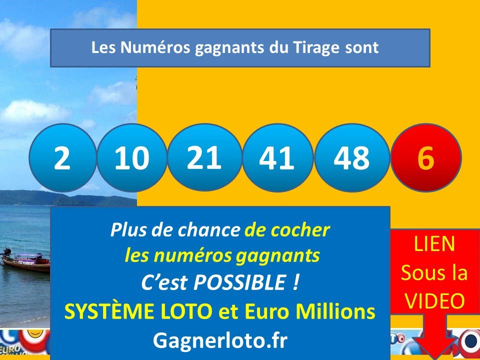 RESULTAT LOTO SAMEDI 1 FEVRIER