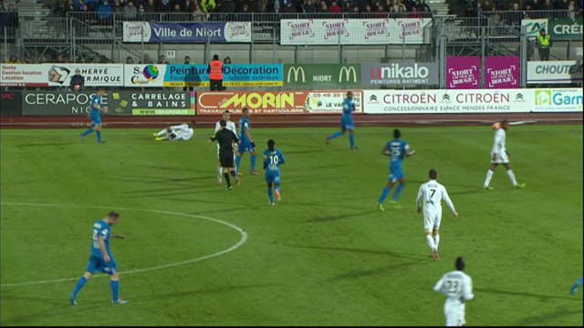 Chamois Niortais - FC Metz (2-0) - 31/01/14 - (NIORT-FCM) -Résumé