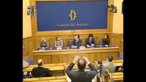 Roma - Conferenza stampa di Fucsia Fitzgerald Nissoli (17.01.14)