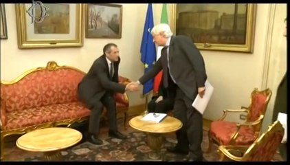 Roma - Camera. Laura Boldirni riceve Carlo Cottarelli (09.01.14)