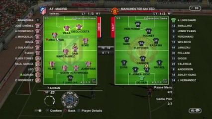PES 2014 - tadar vs majki.mayer (onlinearena.cz tournament)