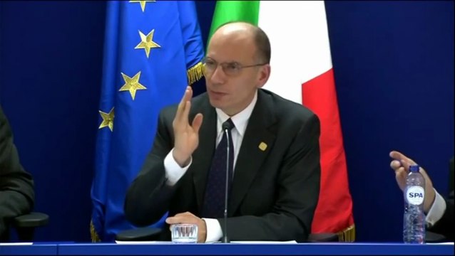Consiglio UE - Conferenza Stampa del 20 dicembre di Enrico Letta (20.12.13)