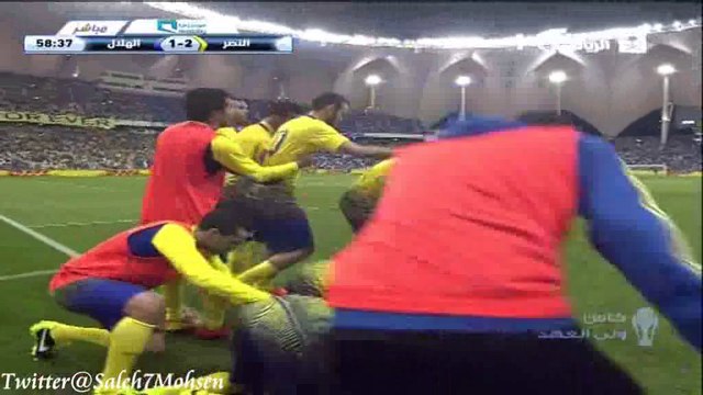 هدف النصر الثاني محمد السهلاوي - النصر ضد الهلال