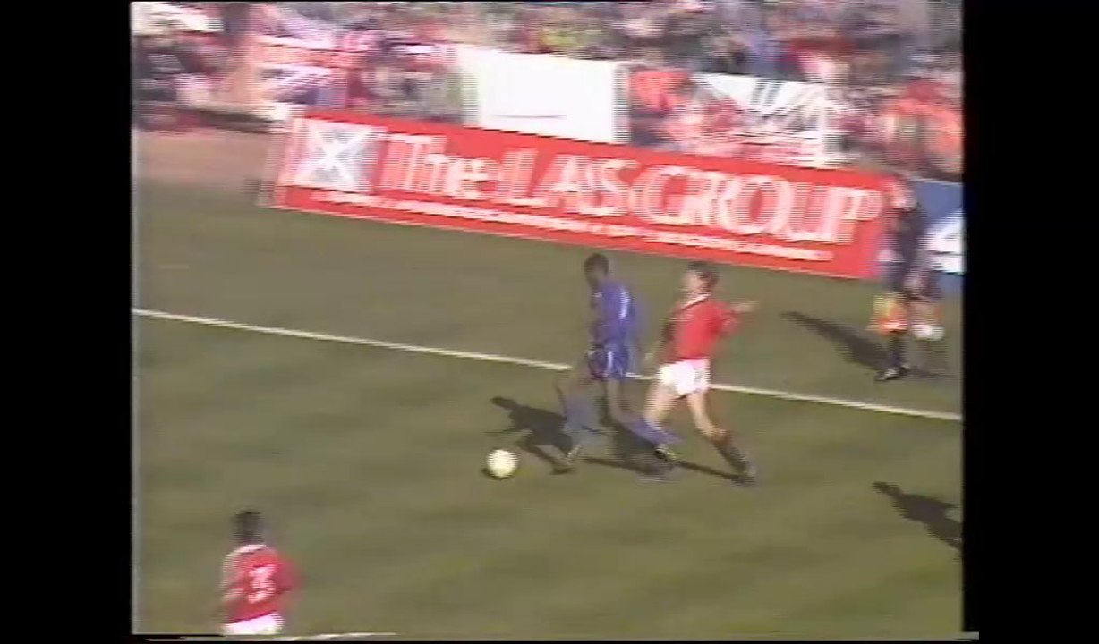 Oldham Athletic v Man Utd FA Cup 1990 Second Half