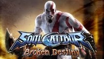 Soul Calibur Broken Destiny Kratos Gameplay (Critical Finish!)