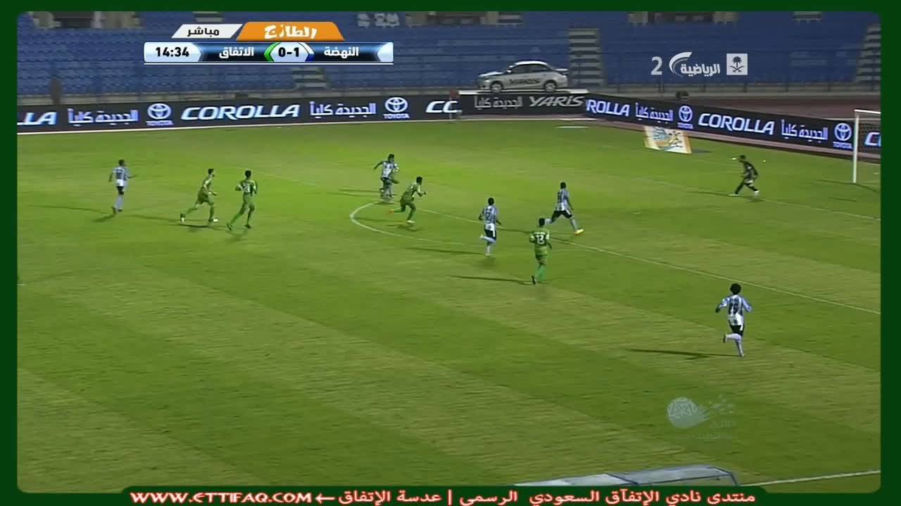 ملخص مباراة الاتفاق0- 2النهضة- الدوري  السعودي